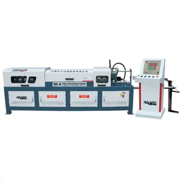 CNC hydraulic steel bar straightening and cutting machine