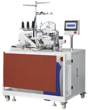 Automatic Rib Knit Cuffs and Legs Setting Station