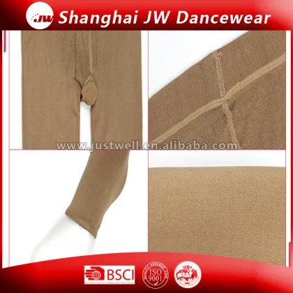 Ice skating footed tights