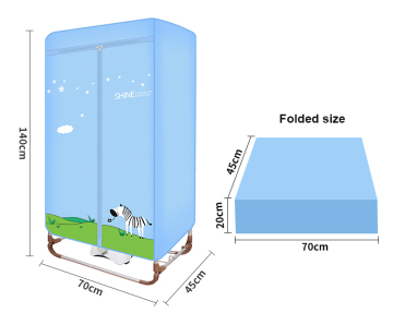 10kg Capacity Remote Control Portable Clothes Dryer