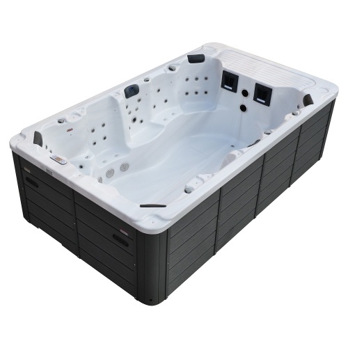 Smart outdoor 11-person endless swimming pool