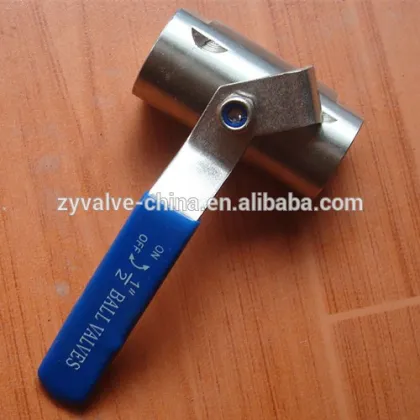 Cantonese style threaded ball valve