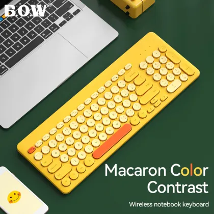 BOW Ergonomic Wireless Gaming Keyboard for Laptop