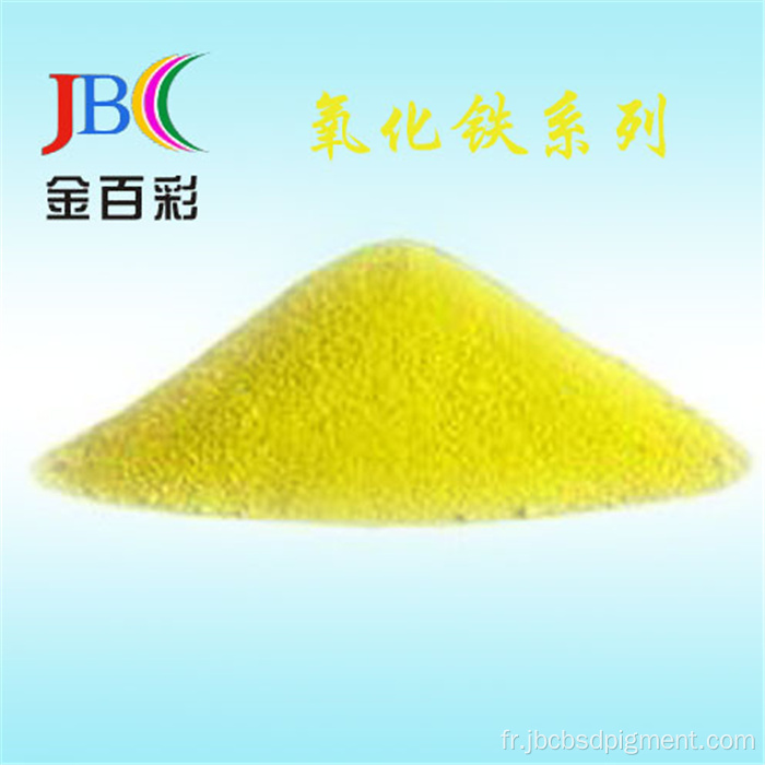 Pigment inorganique Pigment Iron Oxyde jaune 313