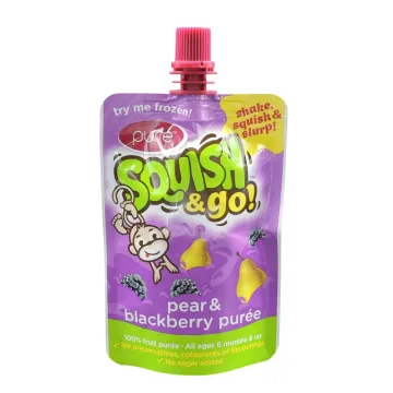 Plastic Liquid Jelly Water Packaging Juice Drink Spout Pouch Bags