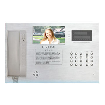 Digital management center control of video door phone system