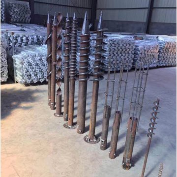 Galvanized Ground Screw Anchor Screw Pile Foundation