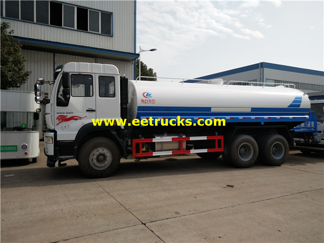 15cbm SINOTRUK Water Tanker Trucks