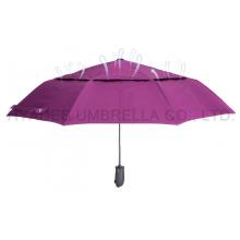 Parapluie pliant coupe-vent double couche