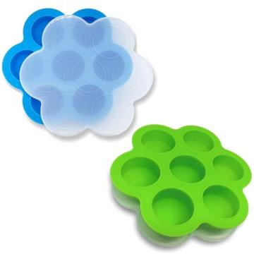 M Borte di uova di dimensioni stampo per pentola a pressione - stampo per torta silicone a 7 fori