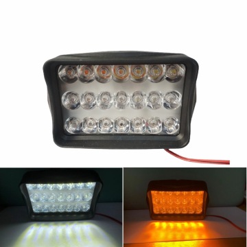 Factory Price LED Headlight Spot Light for Motorbike, Truck - CE, IP65, 21 LEDs