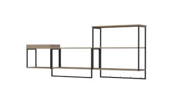 Maddie 3-layer Shelf Wall-mounted
