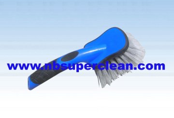 car alloy wheel cleaning brush,tire cleaning brush ,car cleaning tool