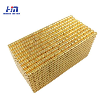 High-Quality Customized Gold-Plated Neodymium Magnet Supplier