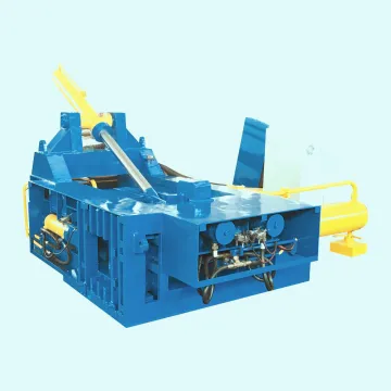Push-out Scrap Metal Chips Baler Baling Pressing Machine