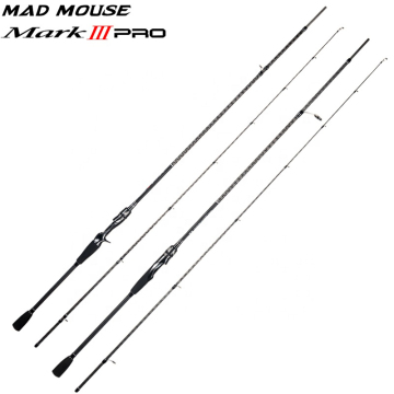 Madmouse Mark III Pro Lure Rods Fishing 1,98m-2,28m, 3-21g WT Spinning &amp; Casting Rods