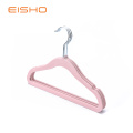 EISHO Pink Velvet Flocked perchas de bebé