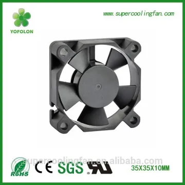 35x35x10mm cabinet dc electric fan 12V brushless dc cooling fan