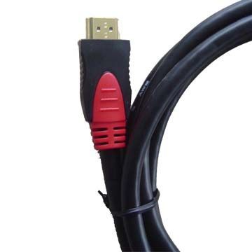HDMI केबल 0.5 या 20.0 मीटर लंबाई के साथ, विभिन्न जैकेट रंग उपलब्ध हैं