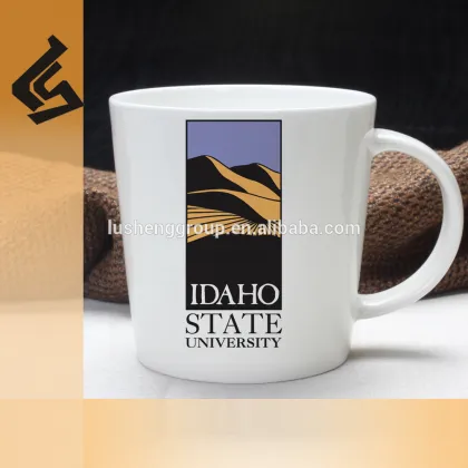 cute color glaze china bone coffee cup