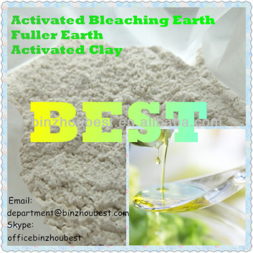 Natural Fullers Earth/activated Bleaching Earth/activated Clay, High