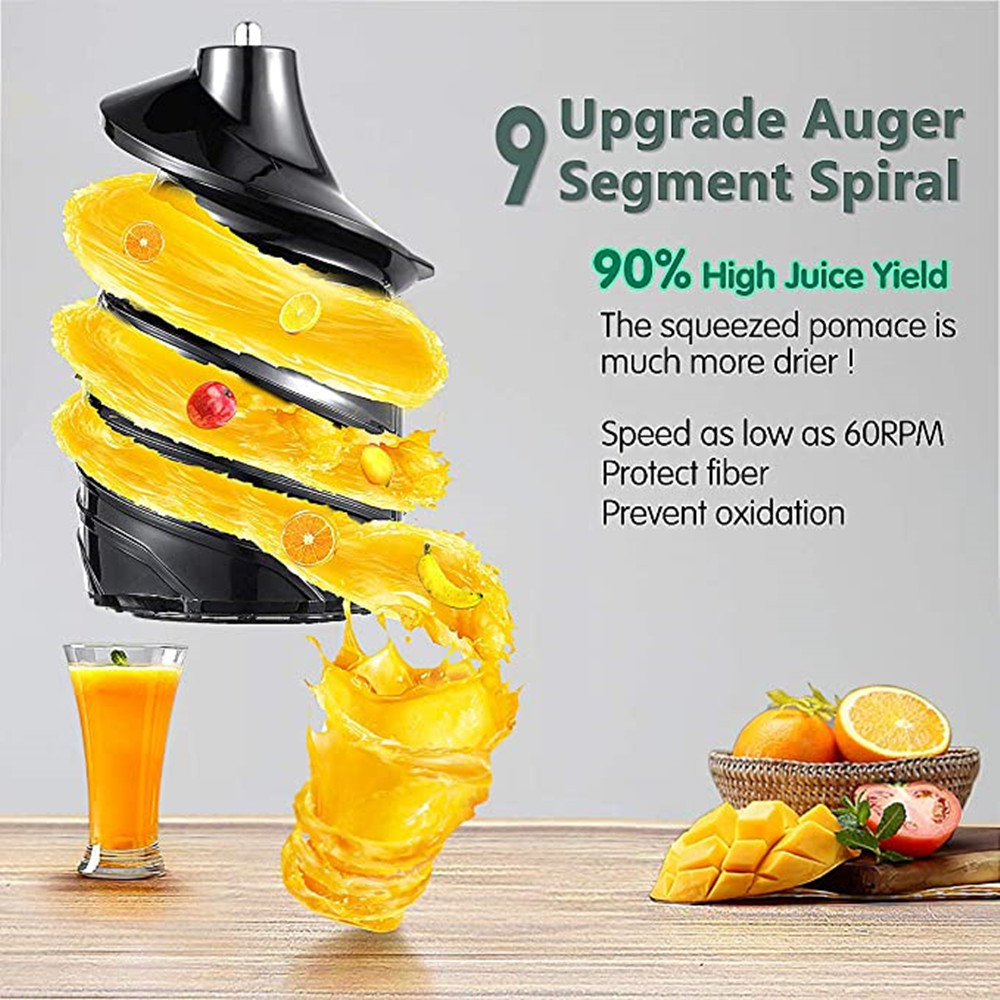 Aobosi Automatic Orange Juicer Slow Juicer Electric Smoothie Blender Juicer Machine Soybean Milk Soybean Grinding Machine Mixer
