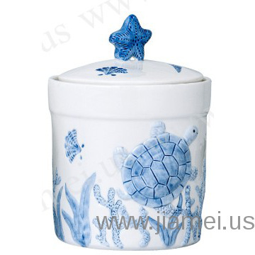 Arted tableware for rooster collection --shell jug