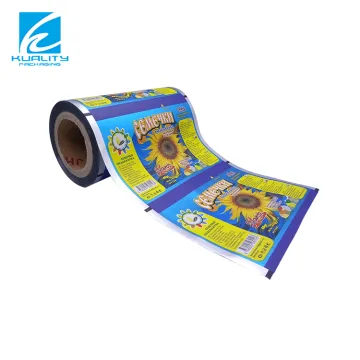Custom Printed Plastic Multilayer Laminated Automatic Packaging Film for Sunflower Seeds