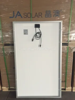 JA solar cell panels for 1MW solar power plant