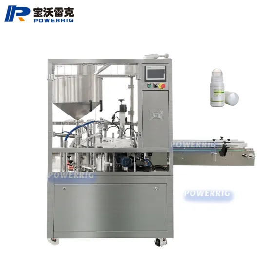 Automatic Small Bottle Roll-On Spray Stick Deodorant Filling Machine