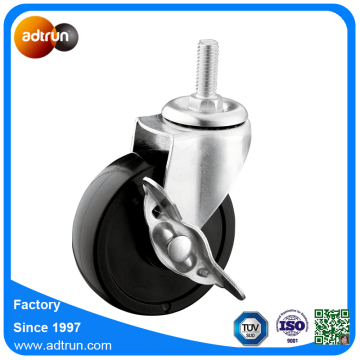 Medium Duty Swivel Caster Wheel with Side Brake