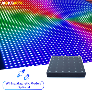 Moka sfx 6x6 36 piksel rgb warna penuh lantai tarian untuk perkahwinan disko dj