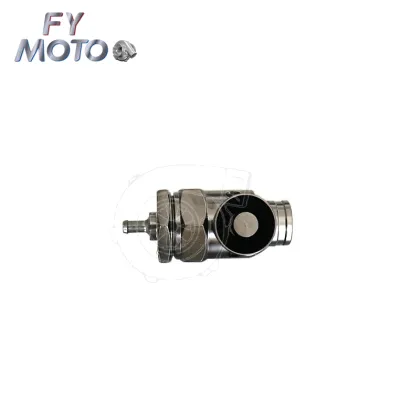 Black Aluminium Universal 25mm Car Turbo Blow Off Valve with Whistler
