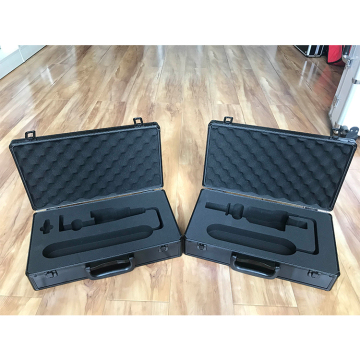Caja de herramientas de aluminio personalizada con inserto de espuma de esponja