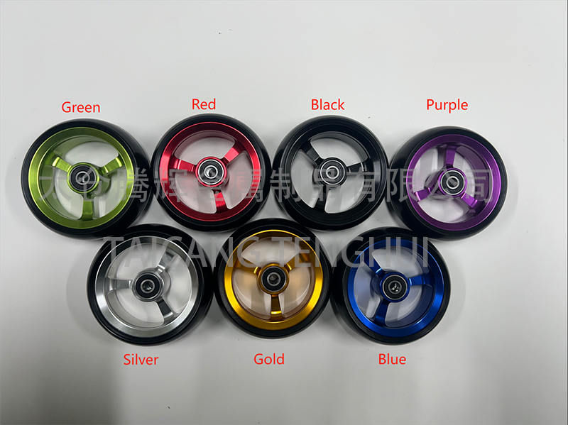 3.5 Inch Aluminum Alloy Wheelchair Front Wheels