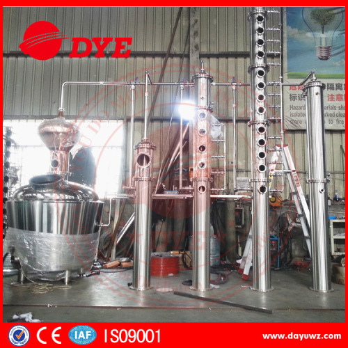 Copper Column Distillery Vodka And Gin Distilling Equipment, High