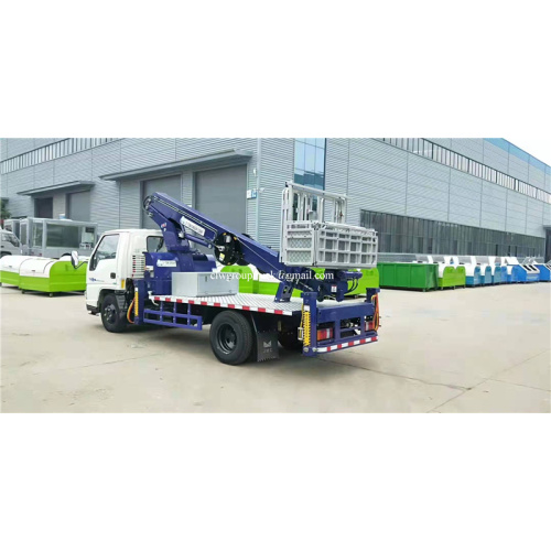 Cheap price 22m hydraulic overhead working truck