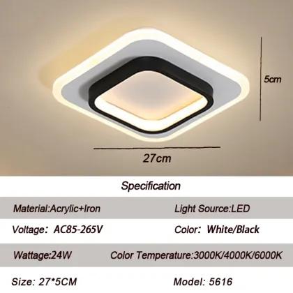 Smart Modern Indoor Living Room Ceiling Lighting