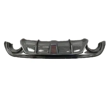 Carbon Fiber Rear Bumper Lip Diffuser Spoiler for Infiniti Q50 2014-2017