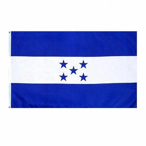Honduras national flag blue white 5 stars flag