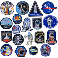 Cartoon astronaut space embroidery processing clothes