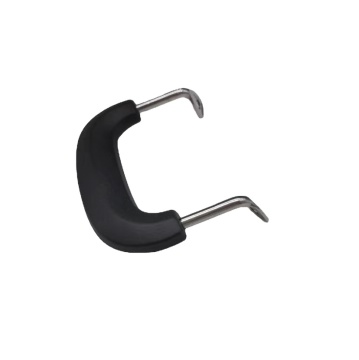 High Quality Bakelite Stainless Steel Household Pan with Banana Ear Side Handle