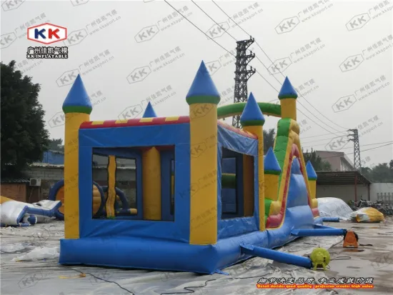 commercial high quality inflatable obstacle, playground hot sale inflatable obstacle course for kids