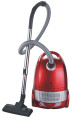 Aspirapolvere rosso Super Silent 2 in 1