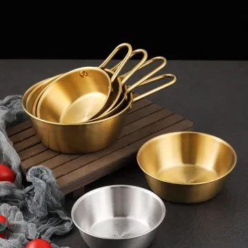 Stainless Steel 304 Korean Rice Wine Bowl with Handle