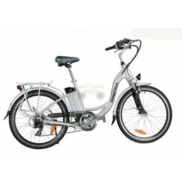 EBIKE COMPANY WHOLESALE 26 INCH ALLOY ELECTRIC BEACH CRUISER BIKE WITH LITHIUM BATTERY