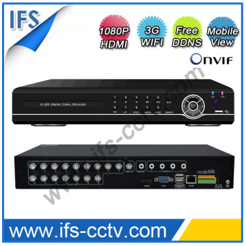 16CH H. 264 1080P HDMI DVR/HVR/NVR (ISR-S5016)