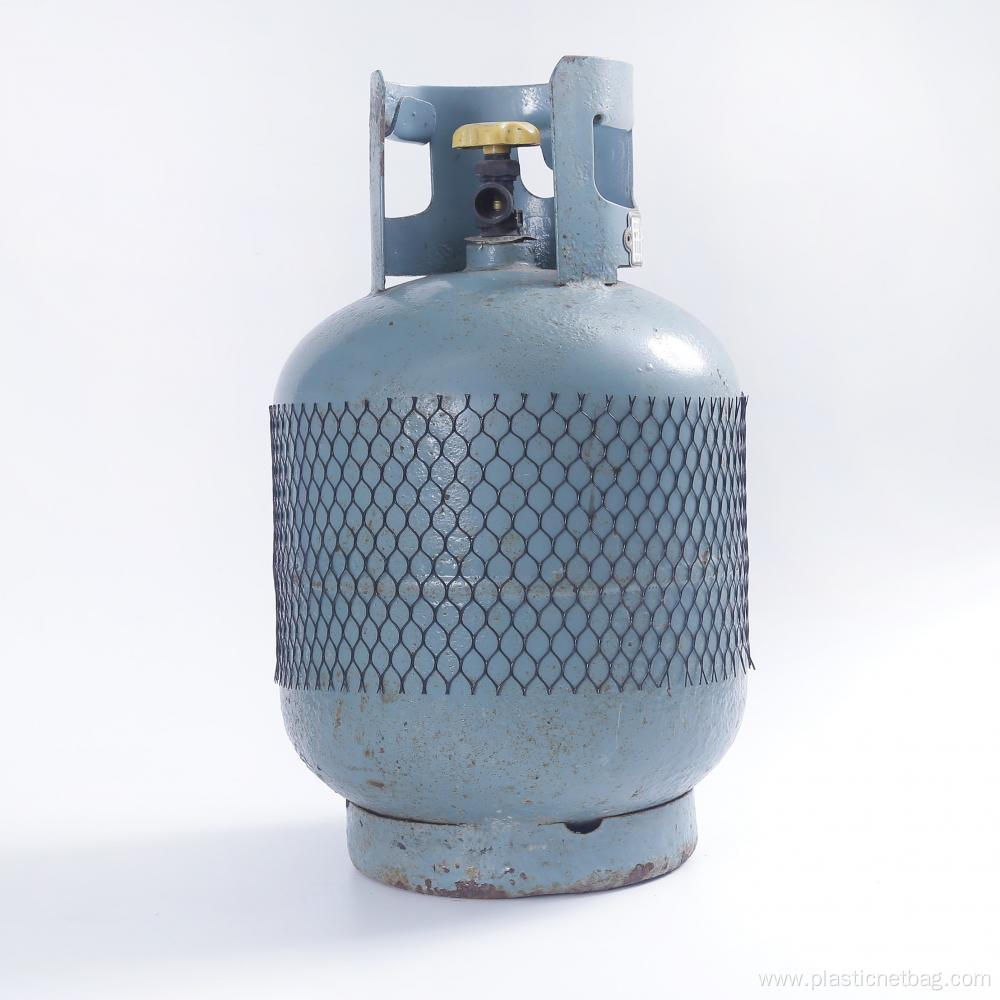 Gas tank protective LPG cylinder plastic net cover