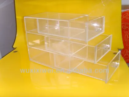 acrylic storage drawers