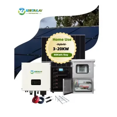 20KW 20000W 20KVA Hybrid Solar Power System: Complete Home Energy Storage Solution